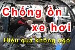 Chống ồn xe hơi