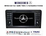 DVD liền màn hình theo xe Mercedes ML 2005 - 2012