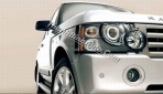 Ốp bảo vệ đèn pha bằng thép cho landrover - Range Rover