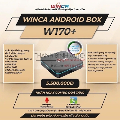 ANDROID BOX W170 cho xe KIA SELTOS