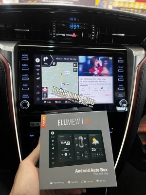 Android Auto Box Elliview D4 cho xe FORTUNER 2022