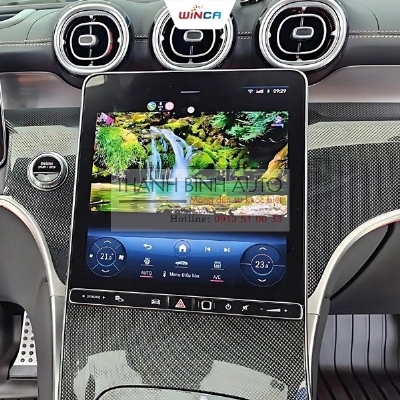 Android Box Winca W400+ cho xe Mercedes-Benz GLC 300 4MATIC 2024
