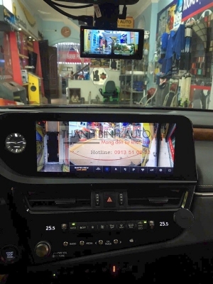 Cam 360 theo xe, Cam hành trình Vietmap M2, Android Box DX14 cho xe LEXUS ES250