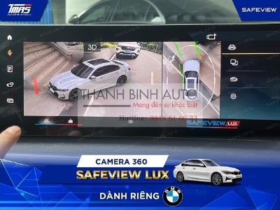 Camera 360 Safeview Lux dành riêng cho xe BMW