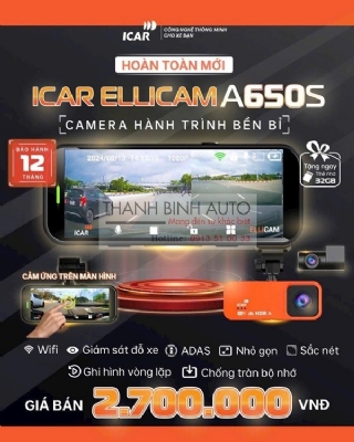 Camera hành trình Icar Ellicam A650S