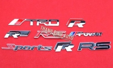 Logo dán xe hơi nhiều mẫu