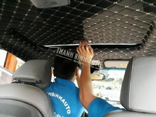 Bọc trần da 5D xe hơi chuyên nghiệp tại ThanhBinhAuto