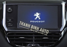 Màn hình đầu DVD theo xe Peugeot 208