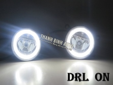 Đèn sương mù siêu sáng 2 chế độ DRL + LED m2
