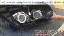 Video Độ đèn KIA SORENTO độ bi Tesla Blue - ThanhBinhAuto
