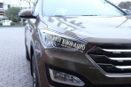 Viền đèn pha Hyundai Santa Fe 2016