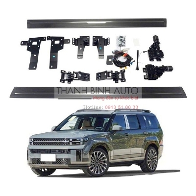 Bậc điện xe Hyundai Santafe 2024 2025