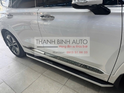 Bậc lên xuống, bệ bước cho xe Hyundai Santafe 2020