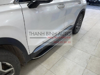Bậc lên xuống, bệ bước xe SANTAFE 2023