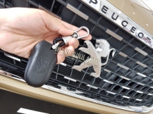 Bao da chìa khóa xe Peugeot 5008 m2