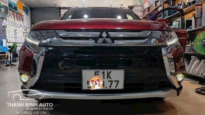 Bi gầm 3 chế độ cho xe Mitsubishi Outlander