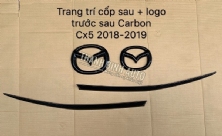 Bộ trang trí logo cốp sau xe MAZDA CX5 2018 2019