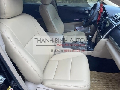 Bọc nệm ghế da Nappa cho xe CAMRY 2012