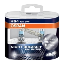 Bóng đèn Osram HB4 Night Breaker Unlimited