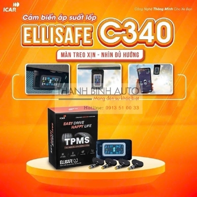 Cảm biến áp suất lốp Ellisafe C340