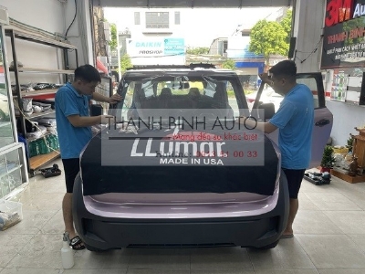 Dán phim cách nhiệt Llumar Mỹ cho xe VF3