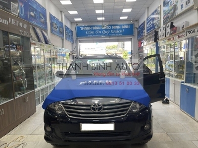 Dán phim cách nhiệt Ntech Hàn quốc cho xe Toyota Fortuner 2015