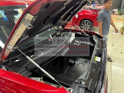 Hệ cơ khí inox mở cốp trước & Thùng cốp 95 lít cho xe VF3