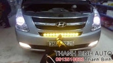 Video Đèn LED BAR 6D màu vàng phá sương lắp cho các loại xe ThanhBinhAuto