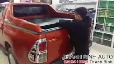 Video Nắp thùng cuộn Carryboy Thailand theo xe TOYOTA HILUX 2016 ThanhBinhAuto