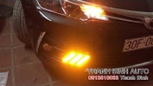 Video Toyota Altis độ đèn led gầm mẫu Mustang ThanhBinhAuto