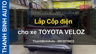 Video Lắp Cốp điện cho xe TOYOTA VELOZ tại ThanhBinhAuto