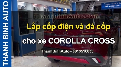 Video Lắp cốp điện và đá cốp cho xe COROLLA CROSS tại ThanhBinhAuto