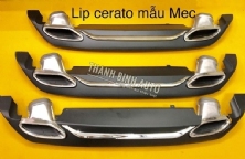 Lip pô, lippo, lip chia đôi pô mẫu Mer xe KIA CERATO 2019 2020 m203
