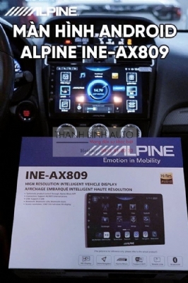 Màn hình Android Alpine INE-AX809 cho xe SUBARU LEVORG