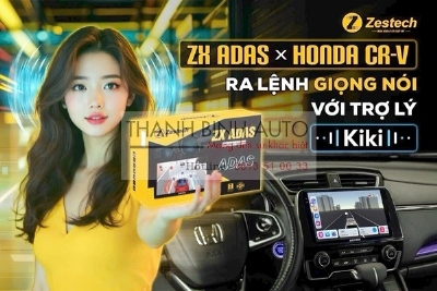 Màn hình Android Zestech ZX ADAS cho xe HONDA CRV