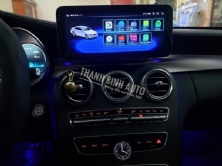 Màn hình Android cho xe Mercedes C300 AMG