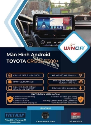 Màn hình Android dành riêng cho xe TOYOTA CROSS