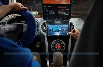 Màn hình Android ô tô Elliview U3 cho xe ISUZU D-MAX