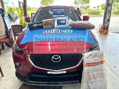 Màn hình, Led nội thất, Sàn Lavor, Gập gương cho xe MAZDA CX3