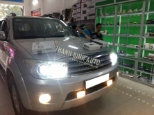 Nâng cấp ánh sáng cho Toyota Fortuner 2010 ThanhBinhAuto