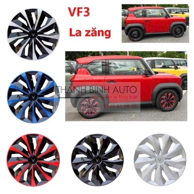 Ốp lazang, ốp mâm cho xe VF3 liên tục mẫu mới