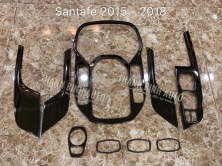 Ốp nội thất HYUNDAI SANTAFE 2015 2018 mẫu Titan