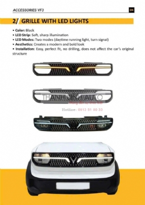 Phụ kiện ngoại thất cho xe VF3