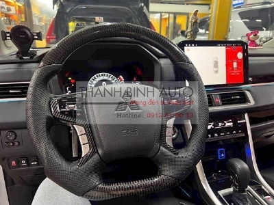 Vô lăng Dcut Carbon Fiber cho xe XPANDER