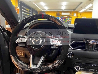 Vô lăng Dcut mẫu Merc lắp cho xe MAZDA CX5 2024